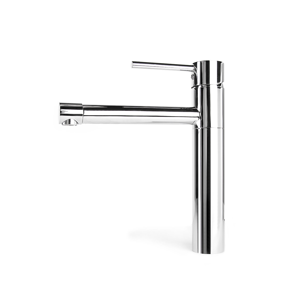 Alva single lever kitchen tap in chrome