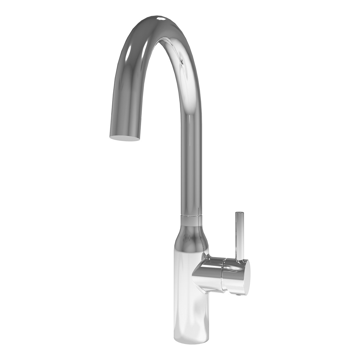 Eli single lever kitchen tap in chrome